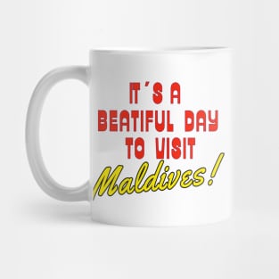 The Maldives Gift ideas for the travel enthusiast. Mug